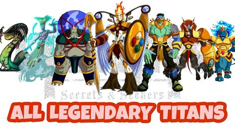 All Legendary Huntik Titans Huntik Secrets And Seekers Youtube