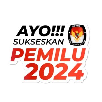 Mari Sukseskan Pemilu Indonesia Demokrasi 2024 Vektor Pemilu 2024