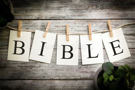 The Word Bible Concept Printed On Cards Stock Photo Image Of Jesus