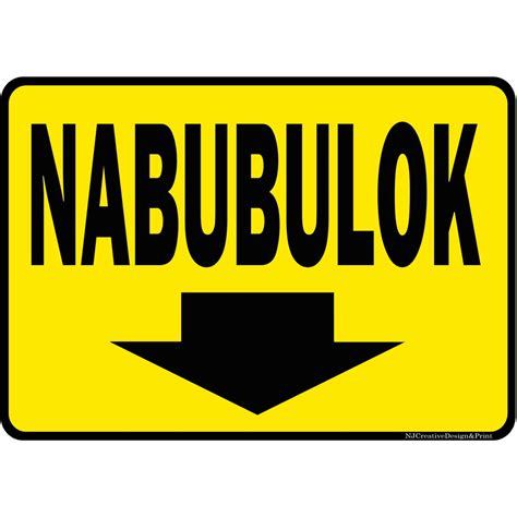 Nabubulok Di Nabubulok Reduce Reuse Recycle Biodegradable Signage