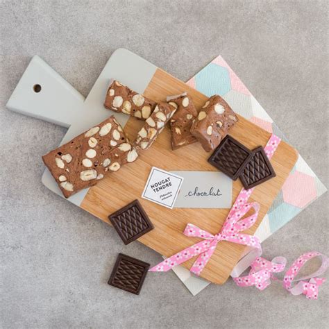 Nougat Tendre Fabrication Artisanale Un Assortiment De Nougats