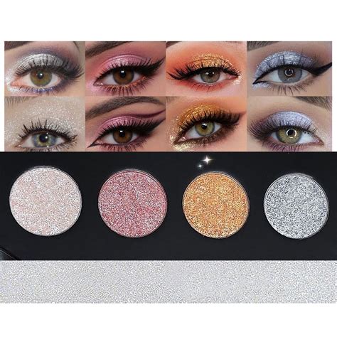 Amazon AMY S DIARY 4 Colors Shany Highlight Eyeshadow Palette