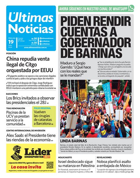 UN190624 by Últimas Noticias Issuu