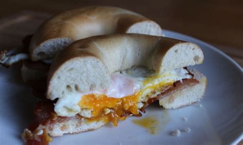 Bacon And Egg Bagel Recipe All Sandwiches