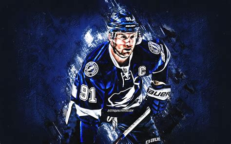 Steven Stamkos Tampa Bay Lightning Canadian Hockey Player Portrait