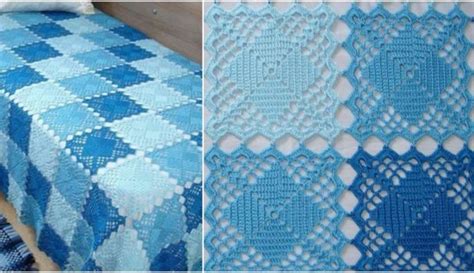 ergahandmade: Crochet Blanket + Diagram