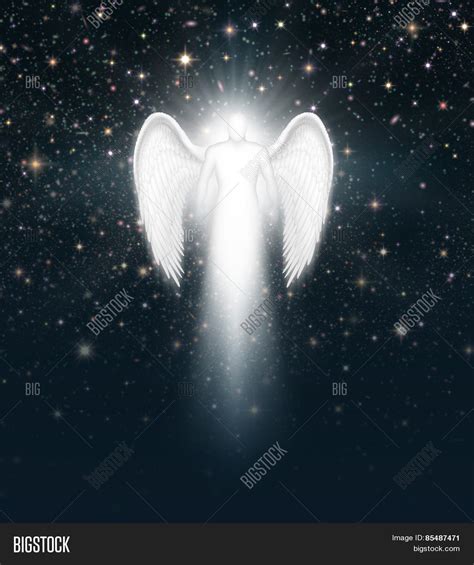 Angel Night Sky Image & Photo (Free Trial) | Bigstock