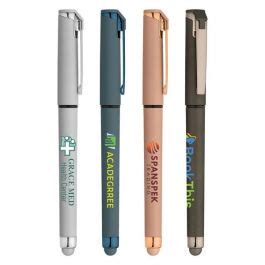 Islander Softy Monochrome Metallic Stylus Gel Pen 124989