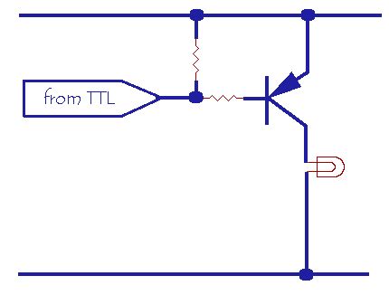 a simple NPN transistor switch