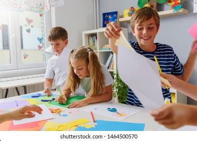 Creative Projects School Children Home School Stock Photo 1464500570 ...