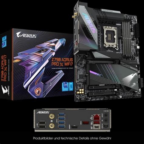 Gigabyte Z Aorus Pro X Wifi Atx Pcie Intel Sockel