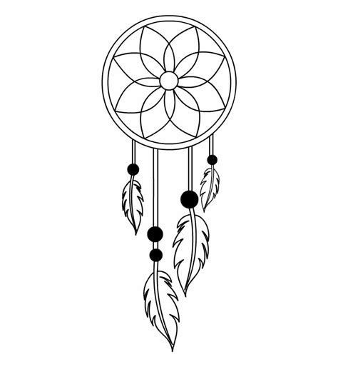 Dream Catcher Vector Dream Catcher Art Black Dream Catcher Dream