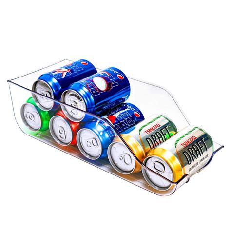 Buy Sanno Refrigerator Organizer Bins Pop Soda Can Dispenser Beverage