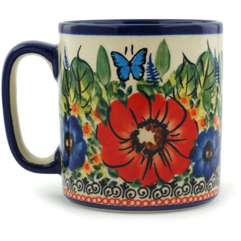 Polmedia Butterfly Paradise Handmade Stoneware Coffee Mug Wayfair