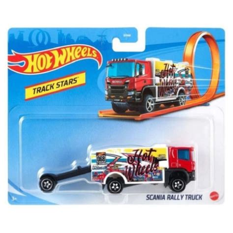 Количка Hot Wheels Track Stars Scania Rally Truck Toyzz Shop