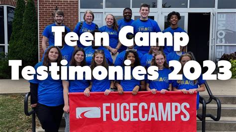 Teen Camp Testimonies 2023 Youtube