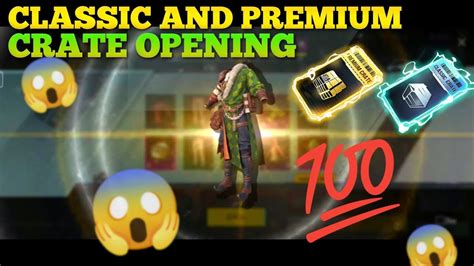 New Premium Create And Classic Crate Openingbgmi Ka Creates Opening🔥