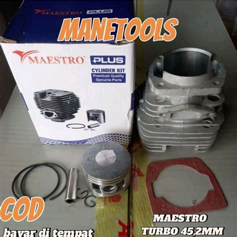 Jual CYLINDER BLOK BORENG CHAINSAW MAESTRO 6500 UNTUK MESIN GERGAJI