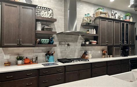 Gray Wood Stain Kitchen Cabinets - Cabinetune