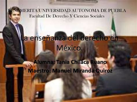 La Enseñanza Del Derecho En Mexico Ppt