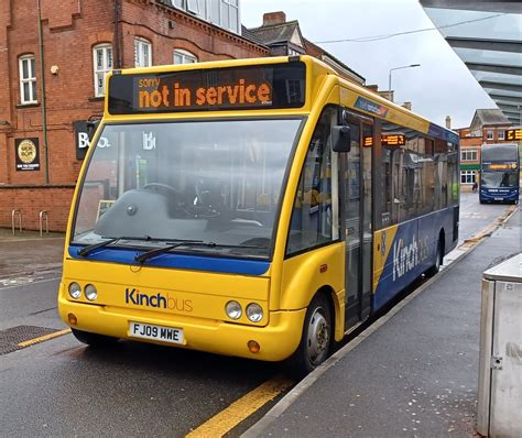 Kinchbus Kinchbus Optare Solo M Fleet Number Fj Mw Daniel