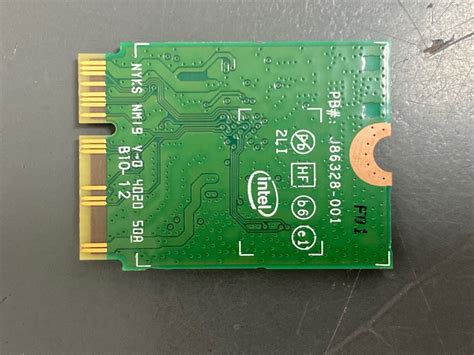 Intel Ax201ngw 01ax798 L57250 005 Wlan 11ax 2x2 Int 2230 Nv Wifi Card Ebay