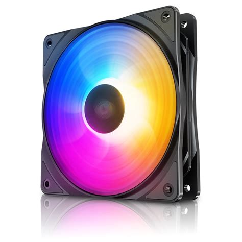 Jual DeepCool RF120 FS 3 Color LED RGB Fan Case Deep Cool RF 120 Kipas