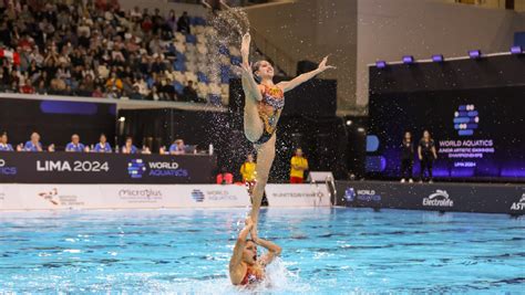 La selección peruana de natación artística competirá en la final del