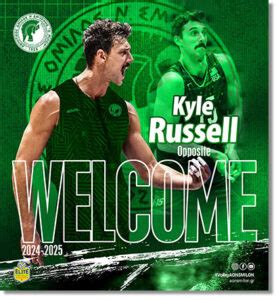 Pallavolo Mercato L Ao Milon Neas Smyrnis Annuncia Kyle Russell E