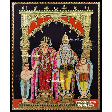 Aandal Tanjore Painting Andal Tanjore Painting Buy Aandal Tanjore