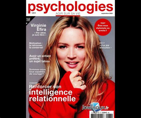 Photo Couverture Du Dernier Num Ro De Psychologies Magazine Avec