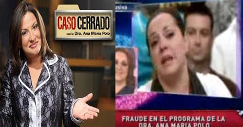 ¿episodio de "Caso Cerrado" de la Dra. Polo revela que programa es ...