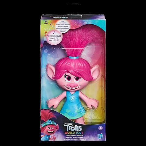 Trolls Trolls World Tour Superstar Poppy Doll Dolls House Of Fraser