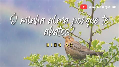 Hino Minha Alma Porque Te Abates Youtube