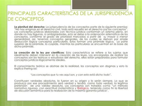 Jurisprudencia De Conceptos Ppt