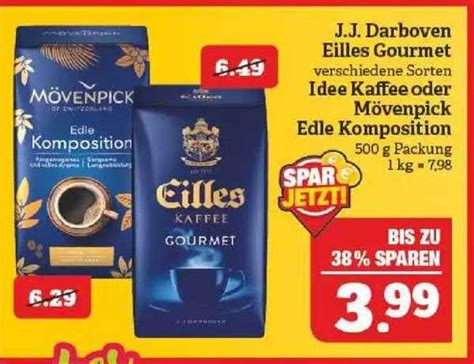 J J Darboven Eilles Gourmet Idee Kaffee Oder M Venpick Edle