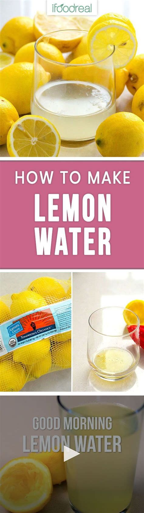 How To Make Lemon Water At Home Or Easy Lemon Water Detox Recipe Video