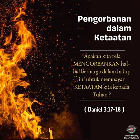 Pengorbanan Dalam Ketaatan Elohim Ministry