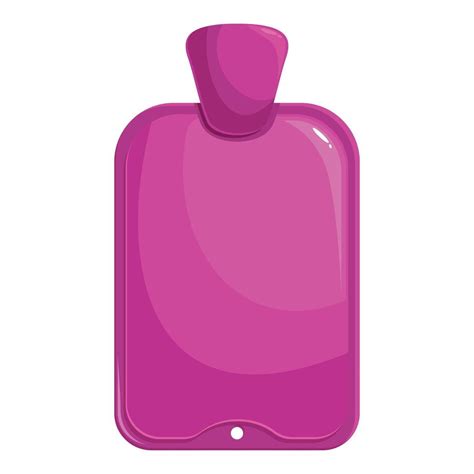 Pink Hot Water Bottle Relieving Pain And Providing Warmth 50044476 Vector Art At Vecteezy
