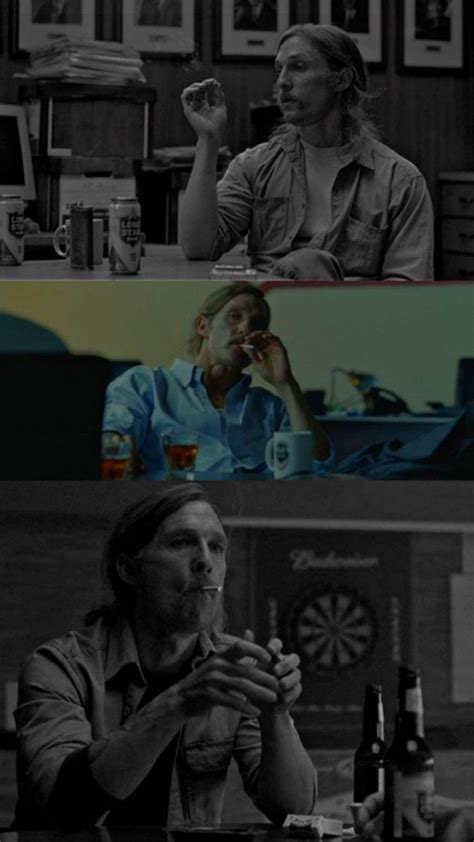 Matthew Mcconaughey Smoking In True Detective True Detective True