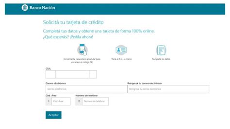 ¿como Solicitar Tarjeta De Crédito Banco Nación De Anses Fecha De Cobro