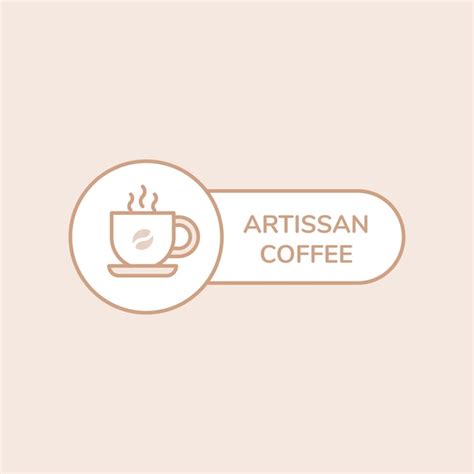 Plantilla Logotipo Cafeter A Vector Gratis