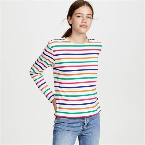 Kette Implizieren Irregulär Breton T Shirt Ladies Beförderung Es Tut