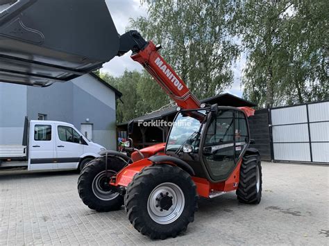 Manitou Mlt Telehandler For Sale Ukraine Plebanivka Gn