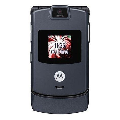 Motorola V3 Razr Mobile Phone Flip Cellular Phone Camera Unlocked Gsm