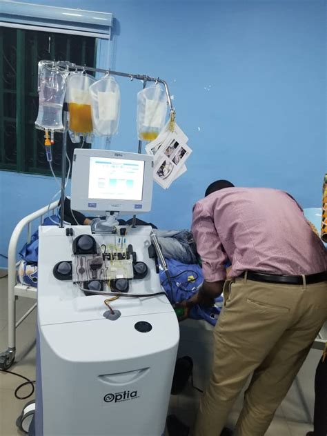 Apheresis Machine Installation – ERS Nig. Ltd.