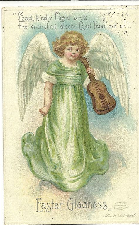 A Vintage Easter Gladness Postcard