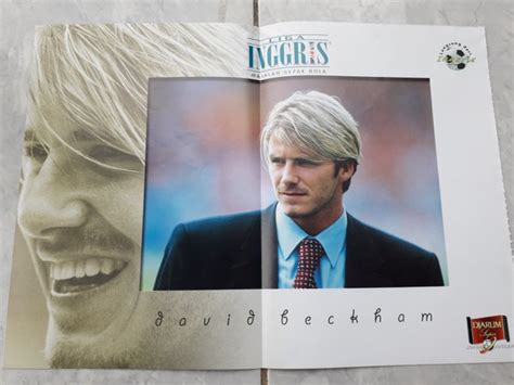 Jual Poster Bola David Beckham Di Lapak Superwaw Bukalapak