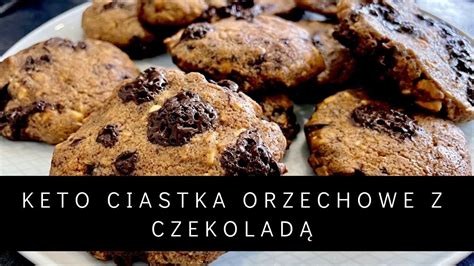 Keto ciastka orzechowe z czekoladą YouTube