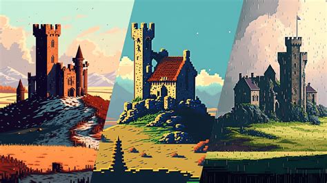 UNIVERSE ART - Pixel Castle in 2D Assets - UE Marketplace